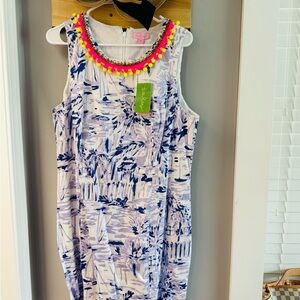 🌴 NWT Lilly Pulitzer Rock the Dock Dress, Size 14